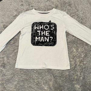 Size 4T Boy long sleeve shirt